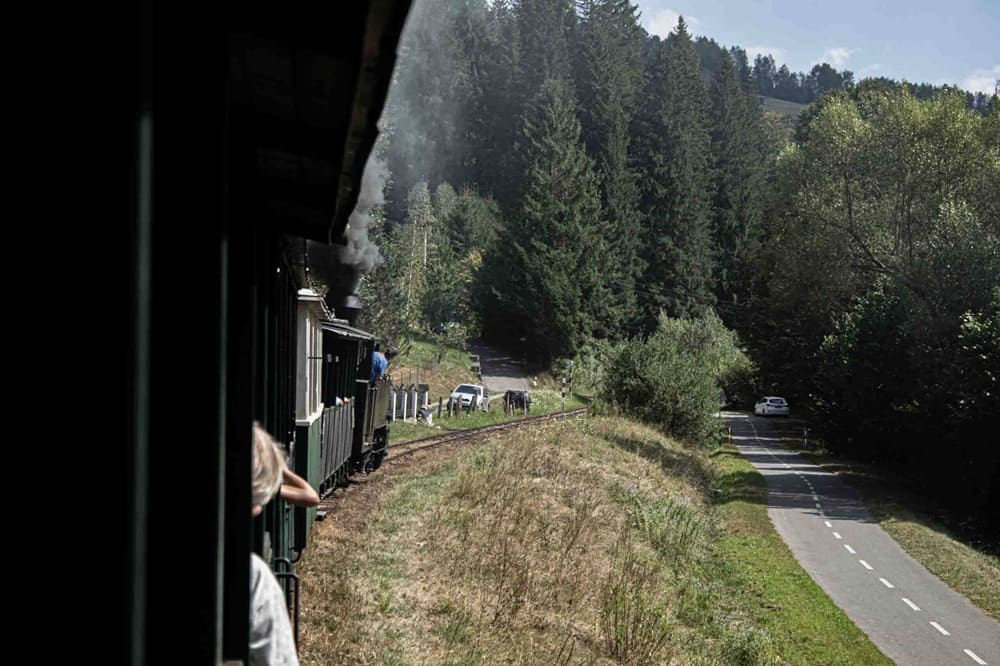 Il treno che va allo stadio: Čierny Balog e la sua ferrovia forestale